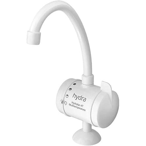 Hydra TBHL.4.551BR, Torneira Multitemperatura Hydralar 4T, Bancada 5500W, 127V, Branco