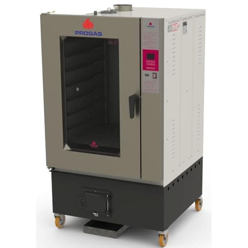 Forno Turbo a Lenha 10 Esteiras PRTLT-10000ST - Fornalha Traseira - Progás Lenha - Fornalha Traseira
