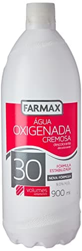 Farmax - Agua Oxigenada Cremosa Farmax 30V 900Ml Descolorante