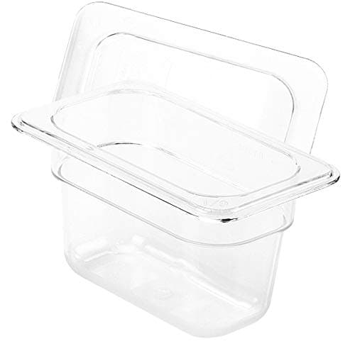 Cuba Gastronômica Policarbonato GN 1/9X100 mm com tampa