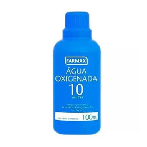 Agua Oxigenada 10% Vol, Transparente, Farmax, 100 ml