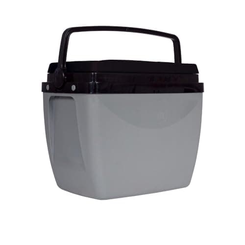 Mor - Caixa Térmica 18 Litros Cinza com Preto