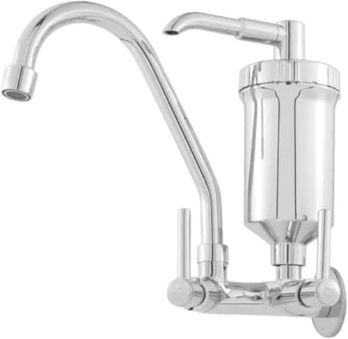 Torneira Com Filtro de Inox Para Cozniha Instalação de Parede