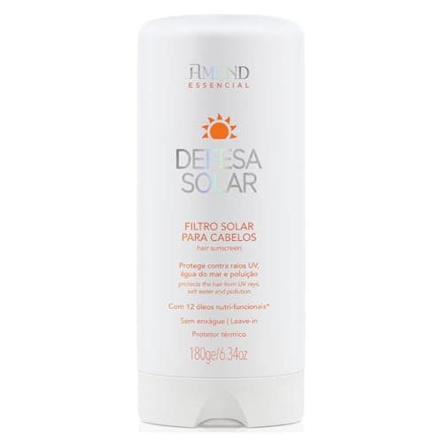 Leave In Defesa Solar Amend 180g Proteção Solar e Térmica Antifrizz Reparador Antirressecamento