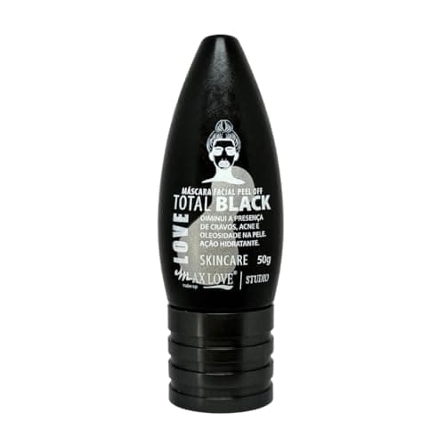 MÁSCARA FACIAL PEEL OFF TOTAL BLACK - MAX LOVE
