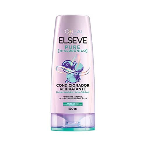 Elseve Haircare Condicionador L'Oréal Paris Elseve Pure Hialurônico 400Ml