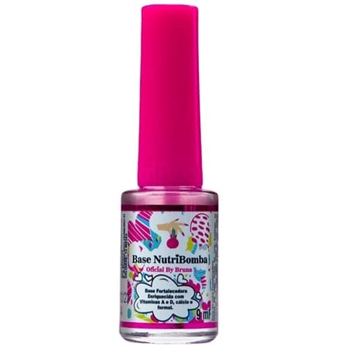 Base Nutribomba Fortalecedora de Unhas Fracas e Quebradiças - Crescimento Rápido, Para Unhas Que Descamam - By Bruna (149 caracteres)