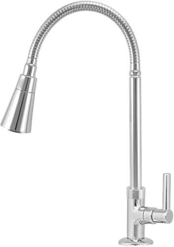 Torneira Cromada Para Cozinha Cone de Bancada