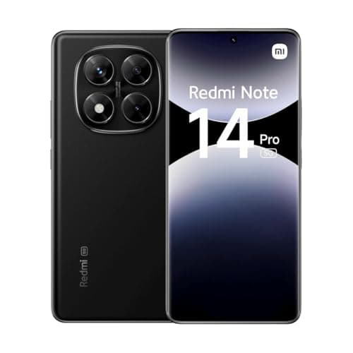 Smartphone Xiaomi Redmi Note 14 Pro 5G Midnight Black (Preto) 8GB RAM 256GB ROM NFC [24090RA29G]