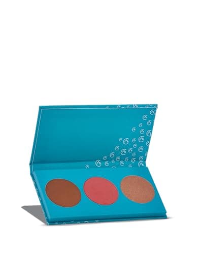 Paleta Blush Iluminador e Contorno Catharine Hill Trio Sculpt Chill Multifuncional (1022/K3 - Cor 03, 9g)