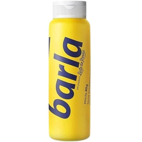 Leite de Rosas Talco Antisséptico 80G Tradicional Unit Barla
