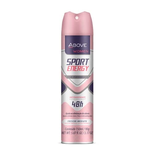 Above Desodorante Aerosol 150Ml Women Sport Energy