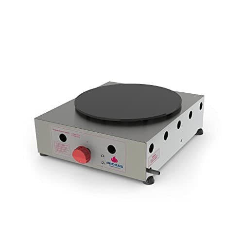 Chapa Crepe Francês 1 Chapa Redonda a Gás Inox Progás