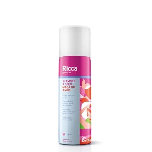 Ricca Shampoo A Seco Maçã do Amor 50ml