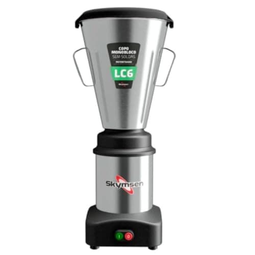 Liquidificador Industrial Skymsen Baixa Rotação LC6 6 Lt 127v
