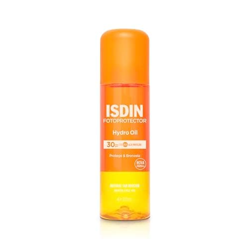 ISDIN Protetor Solar Corporal e Bronzeador HydroOil FPS 30 - 200ml