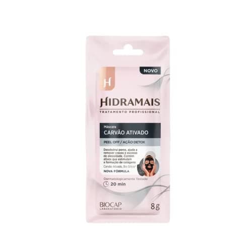 Hidramais Masc Facial Carvao Ativado Detox 8g
