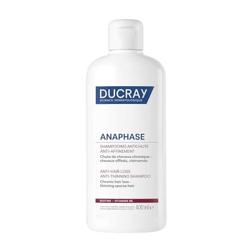 Ducray Anaphase+ Shampoo Antiqueda, Fortalece e Revitaliza os Fios, Reduz Queda em 88% em 6 Semanas, Aumenta Volume e Elasticidade, Potencializa Absorção de Minoxidil em até 6x, 400ml