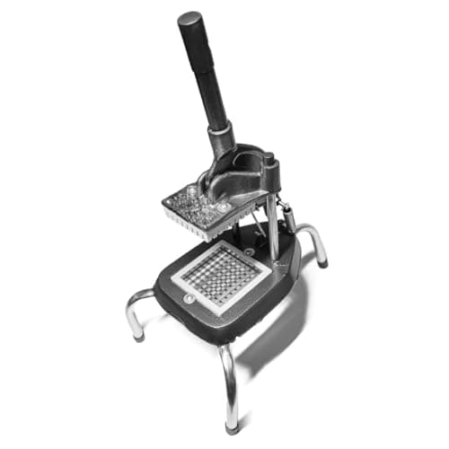 Picador Cortador Fatiador de Legumes Profissional (Alumínio) - Batata Frita Palito, Cenoura, Frutas, Tomate