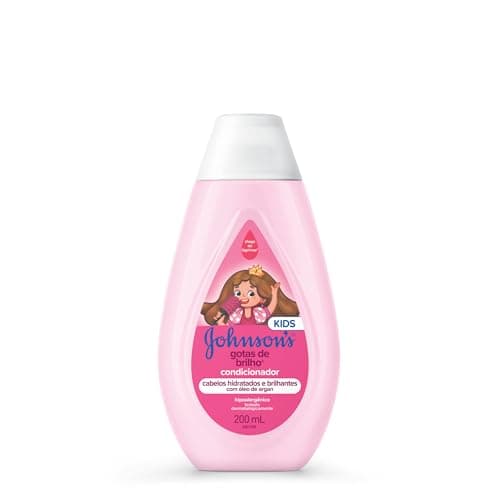 Condicionador Infantil Johnson's Gotas De Brilho, 200ml
