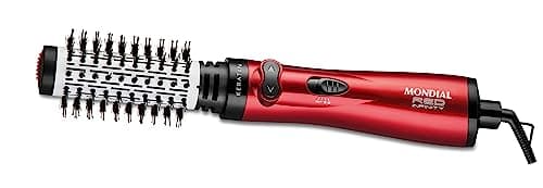 MONDIAL Escova Rotativa Infinity Keratin, Vermelho, 1000W, 110V - ER-11-KR