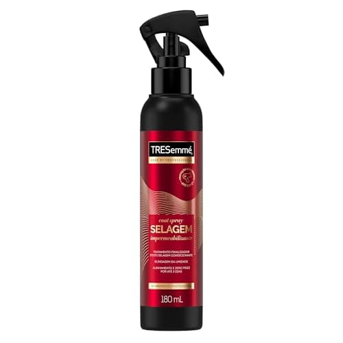 Finalizador para cabelos - TRESemmé Coat Spray Selagem Impermeabilizante - Com até 72h de selagem e 0 de frizz 180 ML
