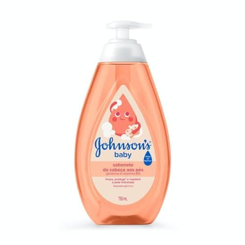 Johnson's Baby Sabonete Líquido Glicerina da Cabeça aos Pés, 750ml