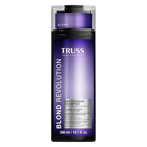 Truss Shampoo Antioxidante Blond Revolution | Proteção e Brilho para Cabelos Loiros | 300ml