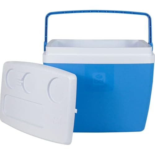 Caixa Térmica, 36 Litros, com Alça, Azul, Bel