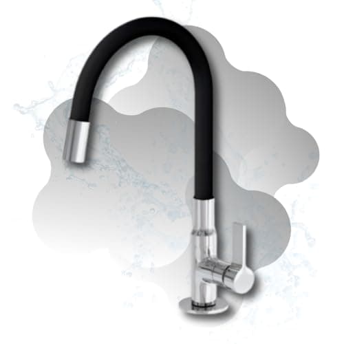 Torneira Gourmet para Cozinha de Mesa com Bica Flexível, Design Moderno para Bancada, Acabamento Preto, Alta Durabilidade e Praticidade no Uso Diário – Qualidade Premium LNSTORE