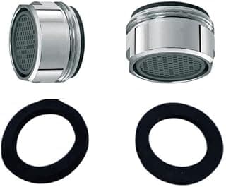 Kit 2 Bicos Arejadores Macho Para Torneira Filtro Rosca 24mm