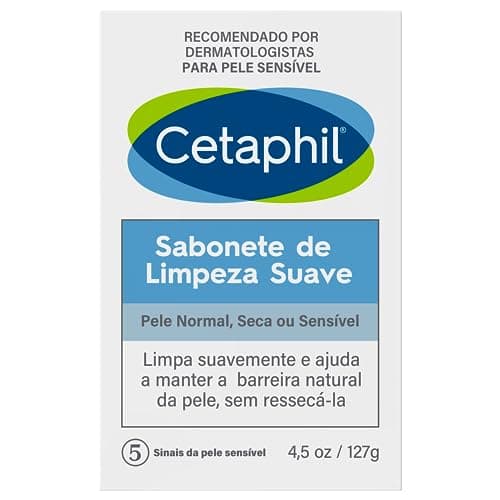 Cetaphil Sabonete Em Barra Limpeza Suave 127g