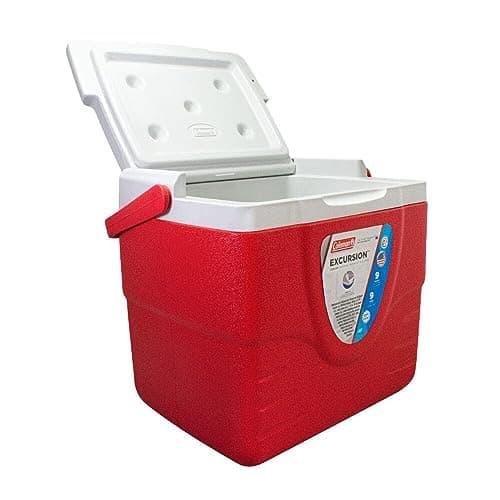 Caixa Térmica 9 QT (8,5 L), 9 Latas, Coleman, Vermelho