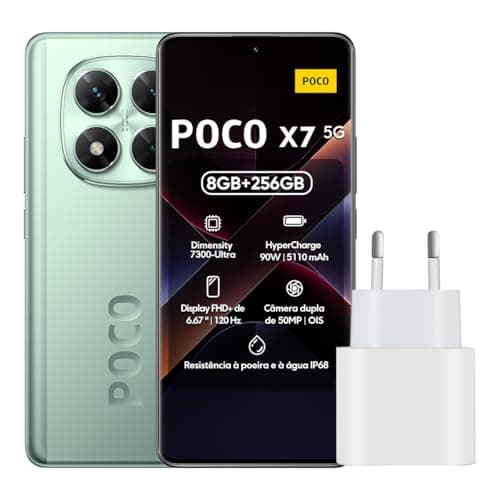 Smartphone Xiaomi Poco X7 5G NFC 8GB RAM 256GB ROM[24095PCADG] (GREEN, 8+256)