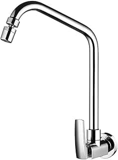 Torneira para Cozinha de Parede Bica Móvel Lorenlike Cromado