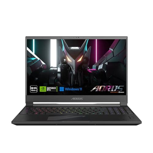 GIGABYTE AORUS 15X: 15,6" 16:9 de moldura fina QHD 2560x1440 165 Hz, GPU para notebook NVIDIA GeForce RTX 4070 8 GB GDDR6, Intel Core i9-13980HX, 16 GB de RAM DDR5, SSD de 1 TB, Win11 Home (AORUS 15X
