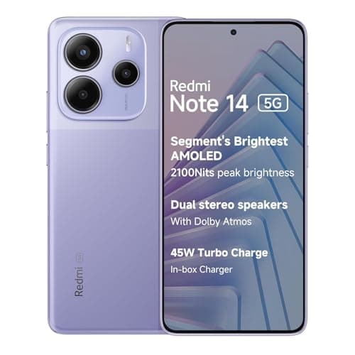 Smartphone Xiaomi Redmi Note 14 5G NFC Violeta Lavanda 8GB RAM 256GB ROM