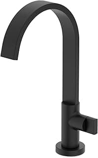 Torneira Lavatorio B Alta Celite Flow Preto Matte B5012f3r0b