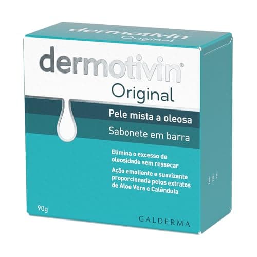 Dermotivin Sabonete Em Barra Facial Original 90g