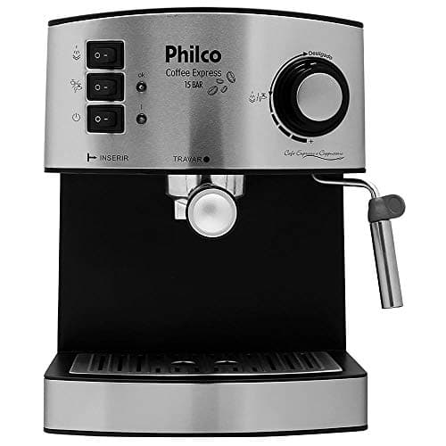 Cafeteira, Coffe Express 15 Bar, 2 xicaras, Preto, 220V, Philco