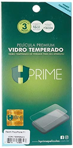 Pelicula de Vidro Temperado 9h para Xiaomi PocoPhone F1, HPrime, Película Protetora de Tela para Celular, Transparente