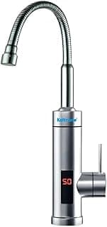 Torneira Elétrica de Mesa Inox com Display Digital de Temperatura