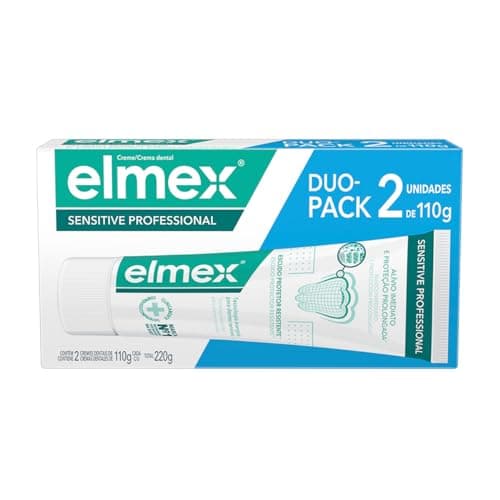 Elmex Creme Dental Sensitive Professional Duo-Pack 110g (2x110g)