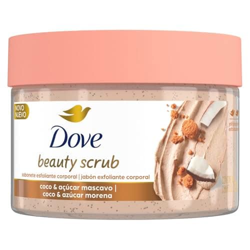 Dove Beauty Scrub Esfoliante Corporal de Coco e Açúcar Mascavo 280g