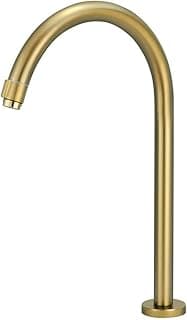 Torneira Banheiro/Lavatório Pratica Clean Dourada Gold Alta