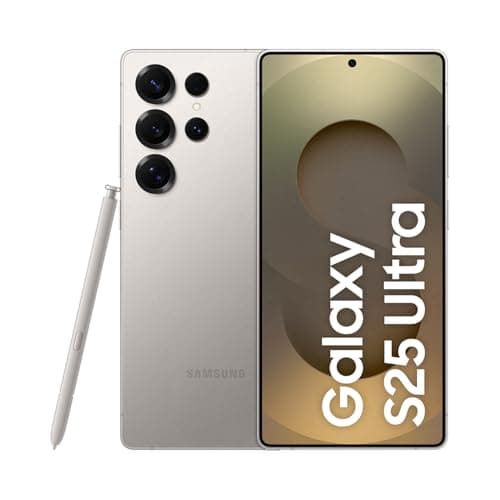 Celular Samsung Galaxy S25 Ultra 5G, 256GB, 12GB RAM, Câmera Quádrupla de 200+50+10+50, Tela Grande de 6.9", Titânio Cinza