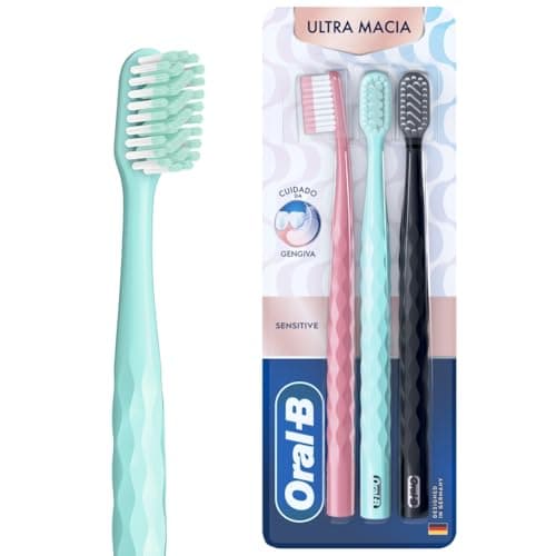 Oral B Iconic Premium, escova de dentes, 3 unidades