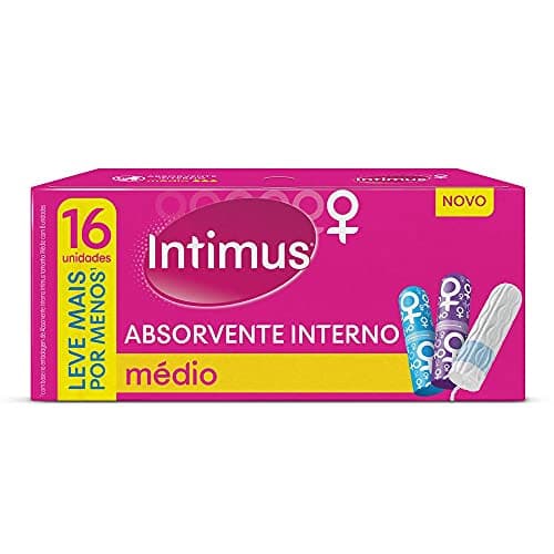 Intimus Absorvente Interno Médio, 16 Unidades