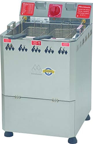 Fritadeira 18 Litros Água e Óleo Mesa 220V Marchesoni 3. 182 Inox