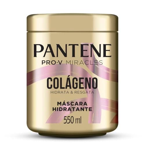 Máscara Hidratante Pantene Pro-V Miracles Colágeno Hidrata & Resgata 550 ml